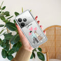 Love Couple Customize Transparent Silicon Case For Realme Narzo 70 5G