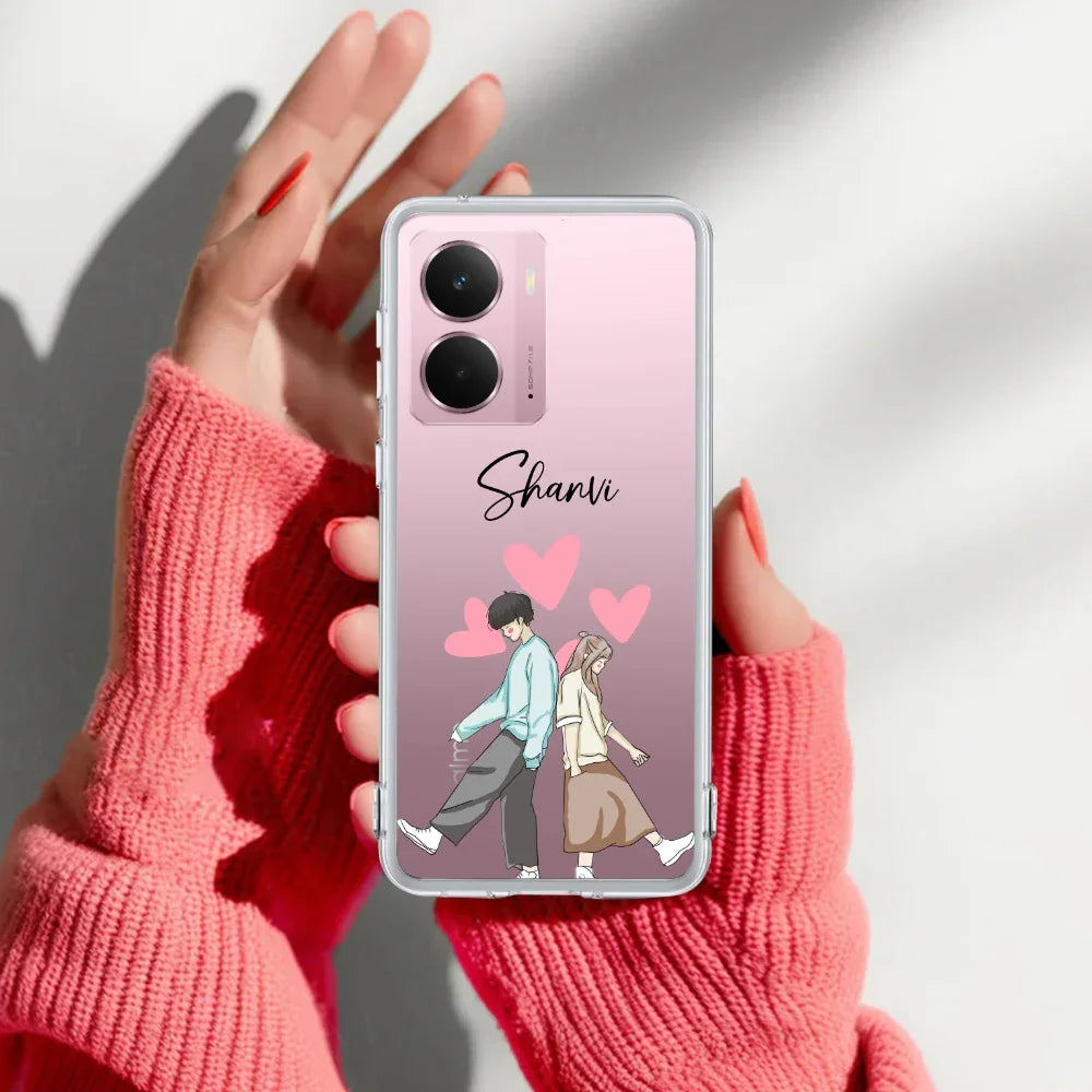 Love Couple Customize Transparent Silicon Case For Realme/Narzo - ShopOnCliQ