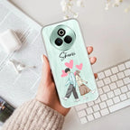 Love Couple Customize Transparent Silicon Case For Realme/Narzo - ShopOnCliQ