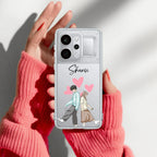 Love Couple Customize Transparent Silicon Case For Realme P4 5G