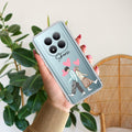 Love Couple Customize Transparent Silicon Case For Redmi Note 15 Pro Plus 5G