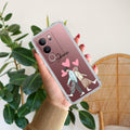 Love Couple Customize Transparent Silicon Case For Vivo V29 5G