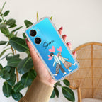 Love Couple Customize Anti Yellow Case For Vivo V29E 5G