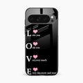 Love Glass Case Cover For Google Pixel 10 Pro