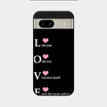Love Glass Case Cover For Google Pixel 8A 5G