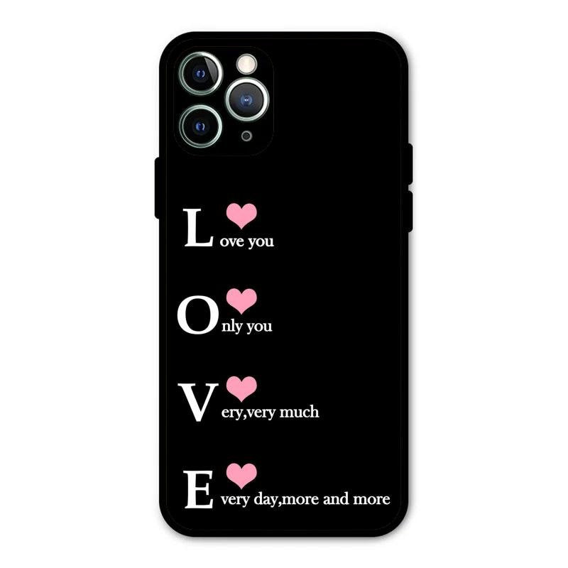 Love Glass Case Cover For iPhone 11 Pro Max