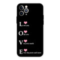 Love Glass Case Cover For iPhone 11 Pro