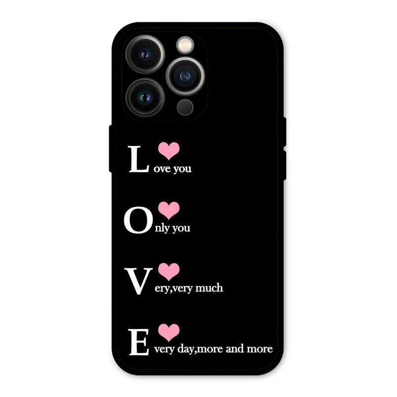 Love Glass Case Cover For iPhone 13 Pro Max