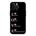 Love Glass Case Cover For iPhone 13 Pro