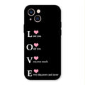 Love Glass Case Cover For iPhone 13