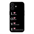 Love Glass Case Cover For iPhone 17