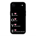 Love Glass Case Cover For iPhone Air