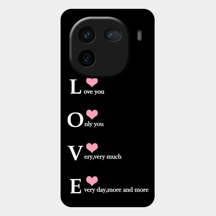 Love Glass Case Cover For Iqoo 12 5G
