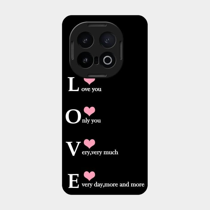 Love Glass Case Cover For Iqoo 13 5G