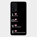 Love Glass Case Cover For Iqoo 7 5G