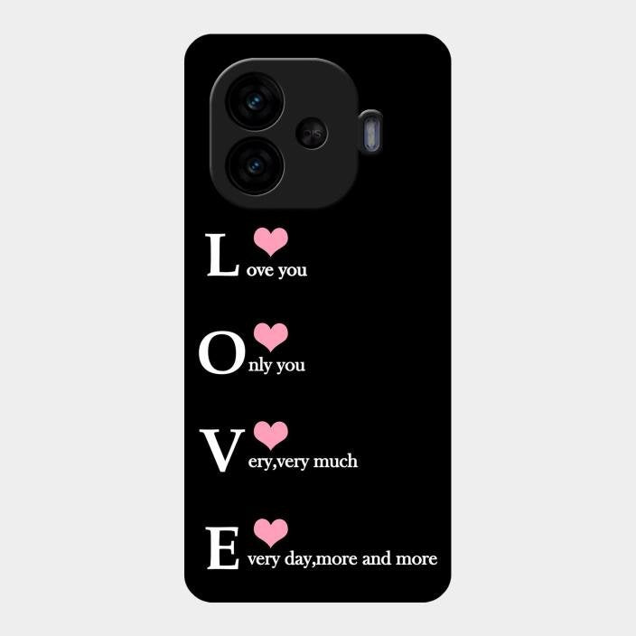 Love Glass Case Cover For Iqoo Neo 10R 5G