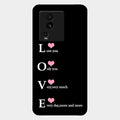 Love Glass Case Cover For Iqoo Neo 7 Pro 5G
