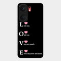Love Glass Case Cover For Iqoo Neo 9 Pro 5G