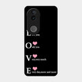Love Glass Case Cover For Iqoo Z10R
