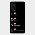 Love Glass Case Cover For Iqoo Z3 5G