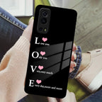 Love Glass Case Cover For iQOO - ShopOnCliQ
