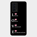 Love Glass Case Cover For Iqoo Z5 5G