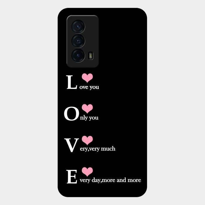 Love Glass Case Cover For Iqoo Z5 5G