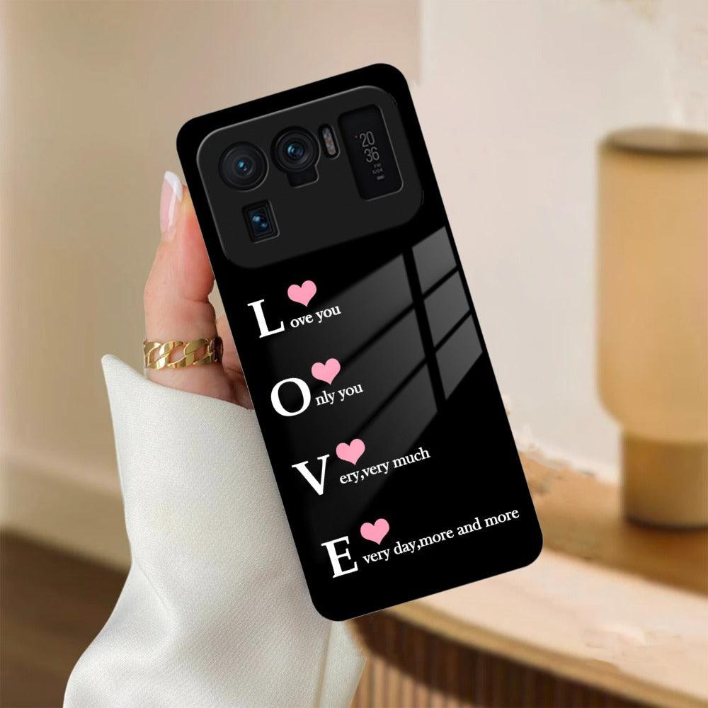 Love Glass Case Cover For Redmi/Xiaomi - ShopOnCliQ