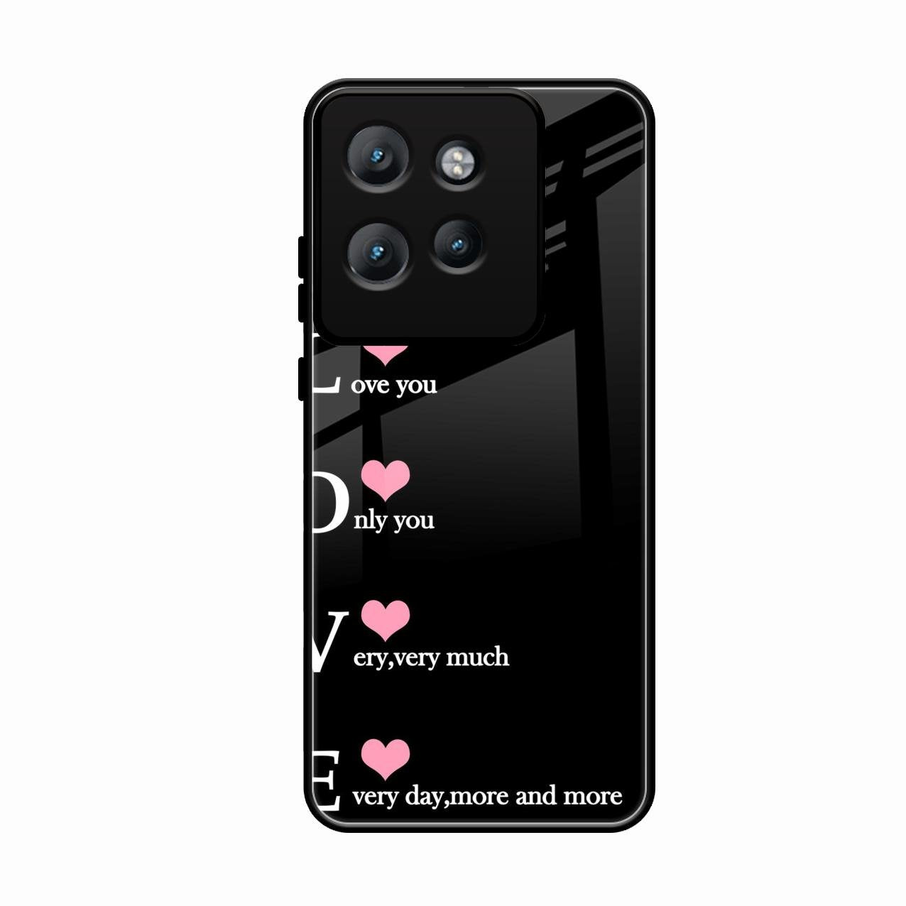Love Glass Case Cover For Motorola Edge 50 Neo