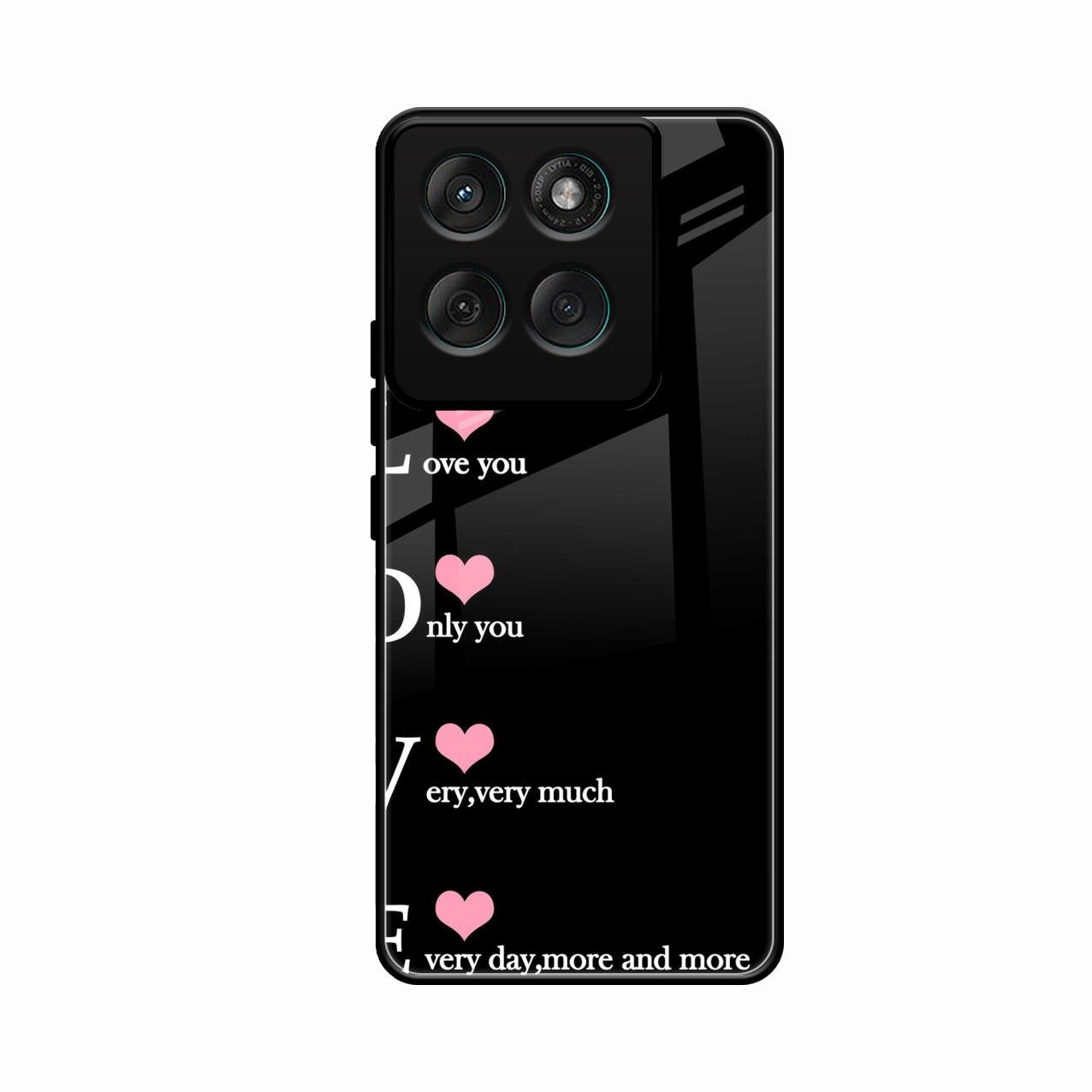 Love Glass Case Cover For Motorola Edge 60 Fusion 5G