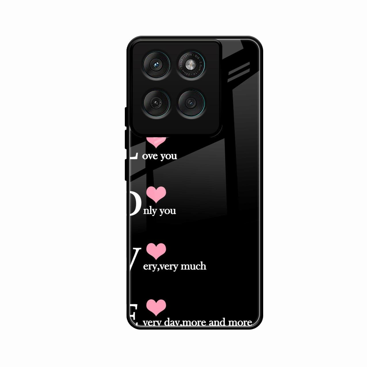 Love Glass Case Cover For Motorola Edge 70 5G