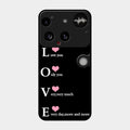 Love Glass Case Cover For Nothing Phone 3 5G