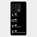 Love Glass Case Cover For Oneplus 10 Pro 5G