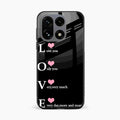 Love Glass Case Cover For OnePlus 15 5G