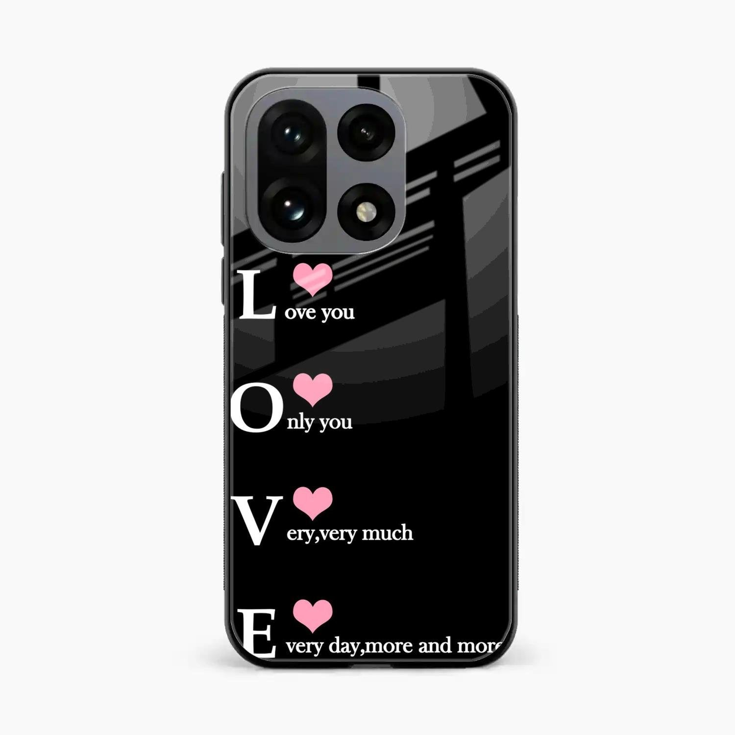 Love Glass Case Cover For OnePlus 15 5G