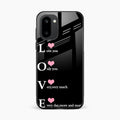 Love Glass Case Cover For OnePlus 15R 5G