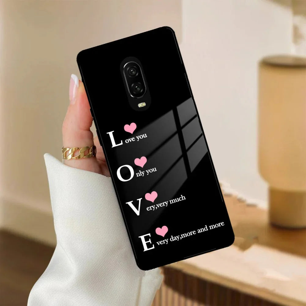 Latte Love Patter Glass Case Cover - Coffee For OnePlus - ShopOnCliQ