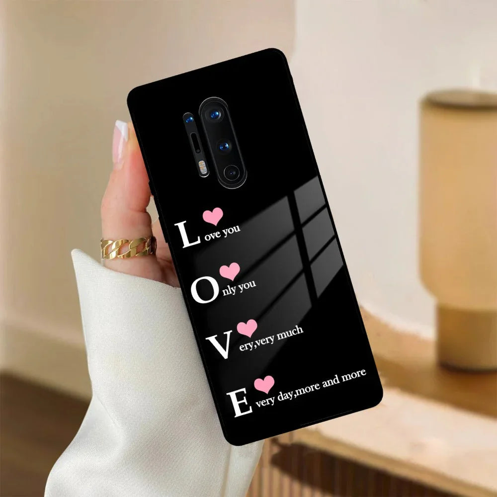 Latte Love Patter Glass Case Cover - Coffee For OnePlus - ShopOnCliQ