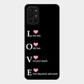 Love Glass Case Cover For Oneplus 9R 5G
