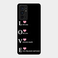 Love Glass Case Cover For Oneplus 9Rt 5G