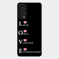 Love Glass Case Cover For Oneplus Nord 2 5G