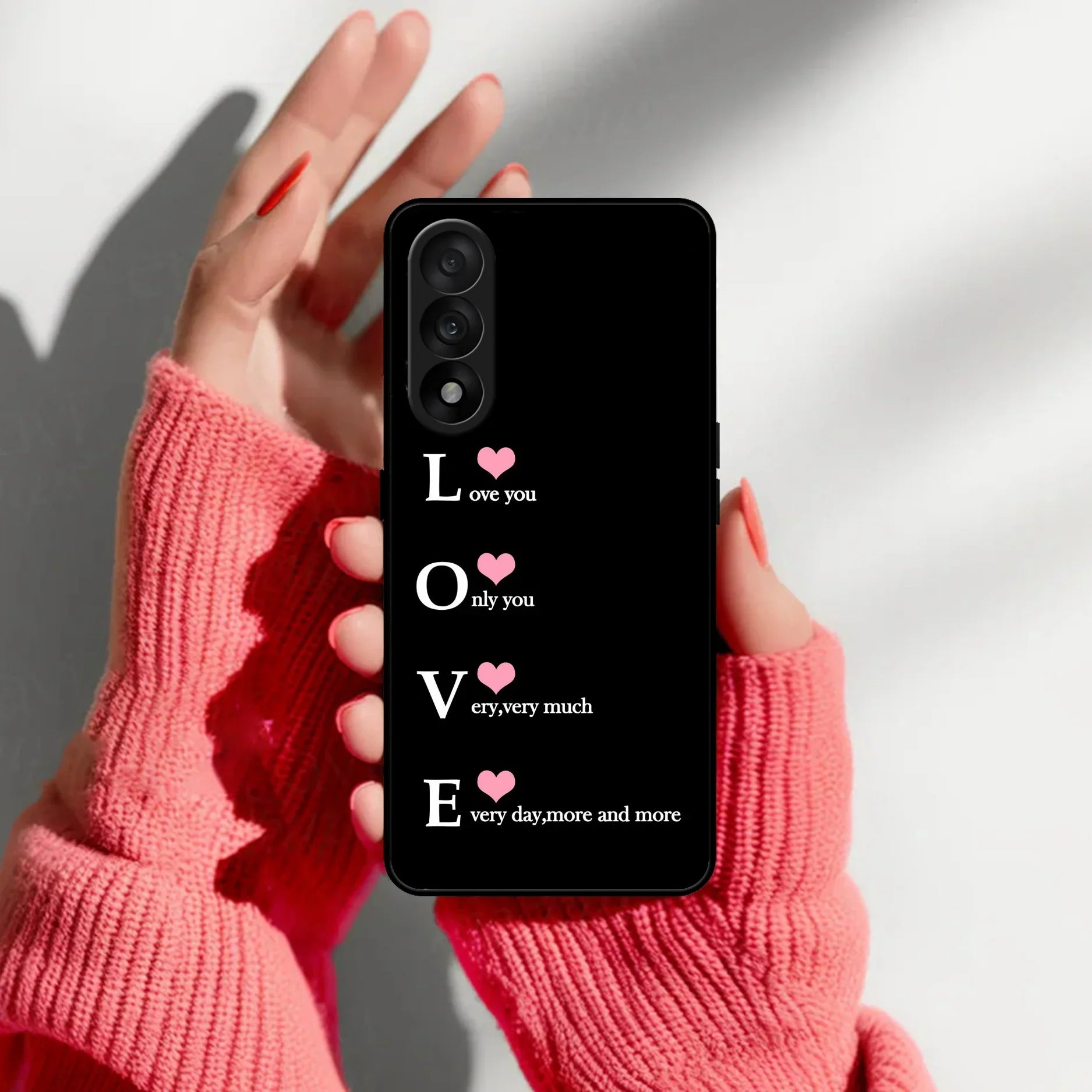 Latte Love Patter Glass Case Cover - Coffee For OnePlus - ShopOnCliQ