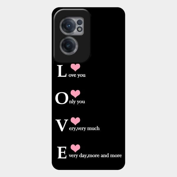 Love Glass Case Cover For Oneplus Nord Ce 2 5G