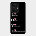 Love Glass Case Cover For Oneplus Nord Ce 3 5G