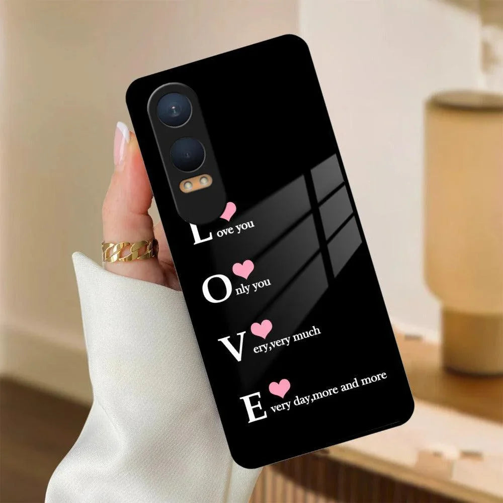 Latte Love Patter Glass Case Cover - Coffee For OnePlus - ShopOnCliQ