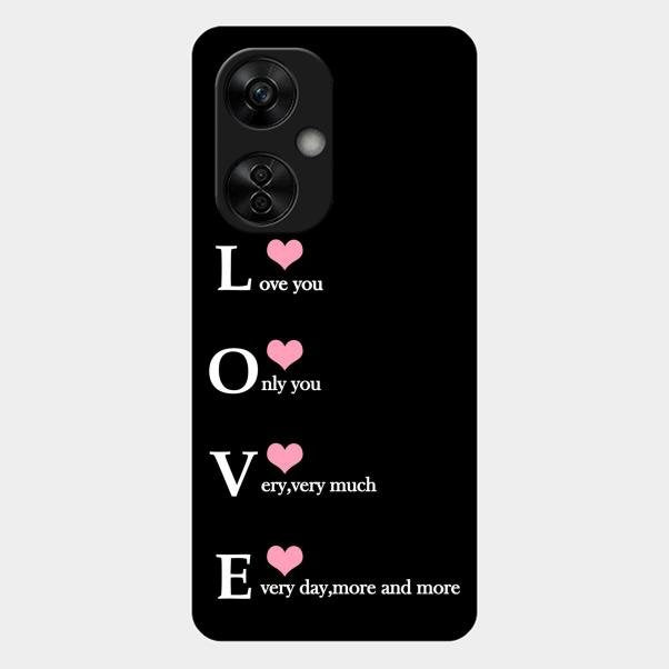 Love Glass Case Cover For Oneplus Nord Ce5 5G