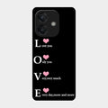 Love Glass Case Cover For Oppo A3X 5G