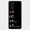 Love Glass Case Cover For Oppo A55
