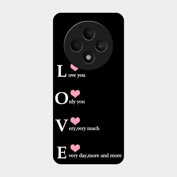 Love Glass Case Cover For Oppo F27 5G