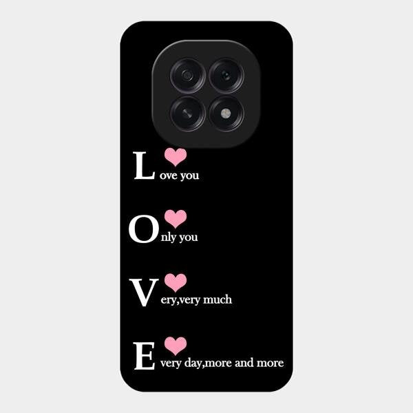 Love Glass Case Cover For Oppo F29 5G